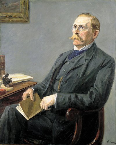 Dr. Wilhelm Bode by Max Liebermann